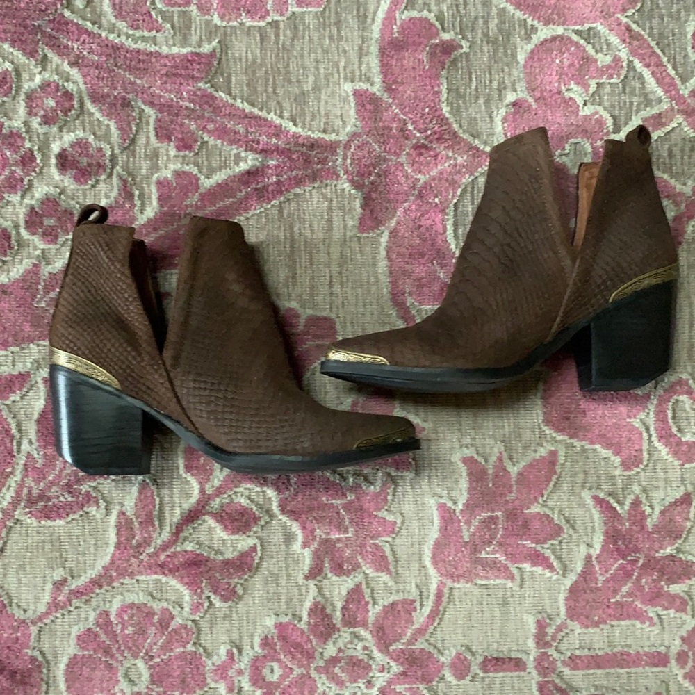 Jeffrey Campbell Cromwell Cutout Western Boot